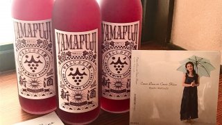 ワインの側で…